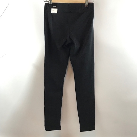 Adidas Logo Legging Womens Mid Rise Legging NWOT - Picture 2 of 3